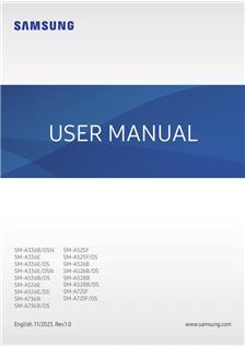 Samsung Galaxy A52 manual. Tablet Instructions.